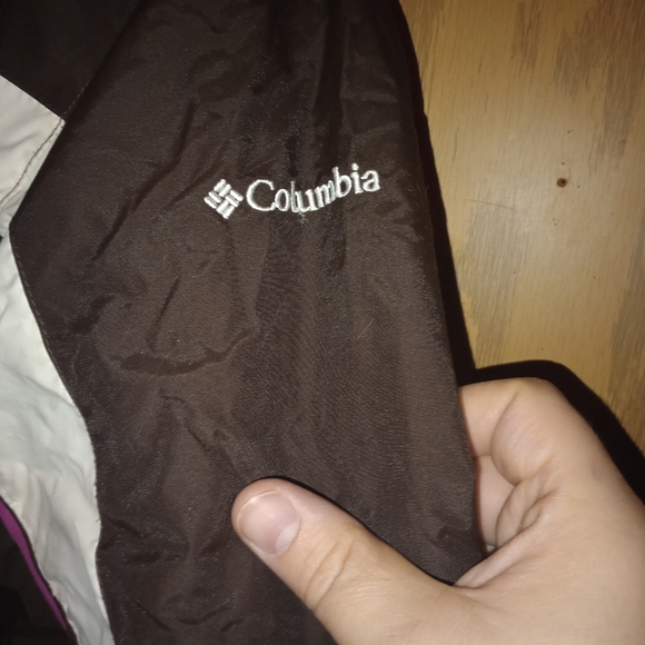 Columbia Brown Interchange Jacket 2 In One Waterproof Women's Size Small - Picture 11 of 16
